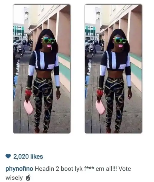 Omg! See Wha This Lady wore to the polling unit yesterday [Photo]